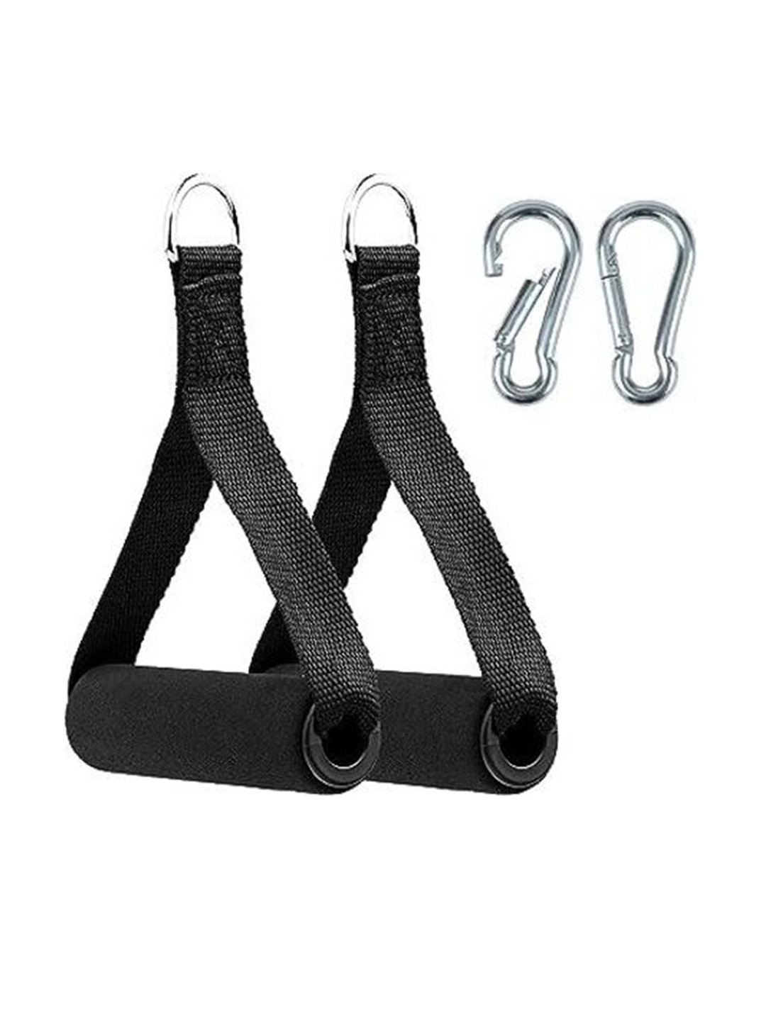 HackerX Handle Cable Resistance Band Handle With S Lock Workout Accessories