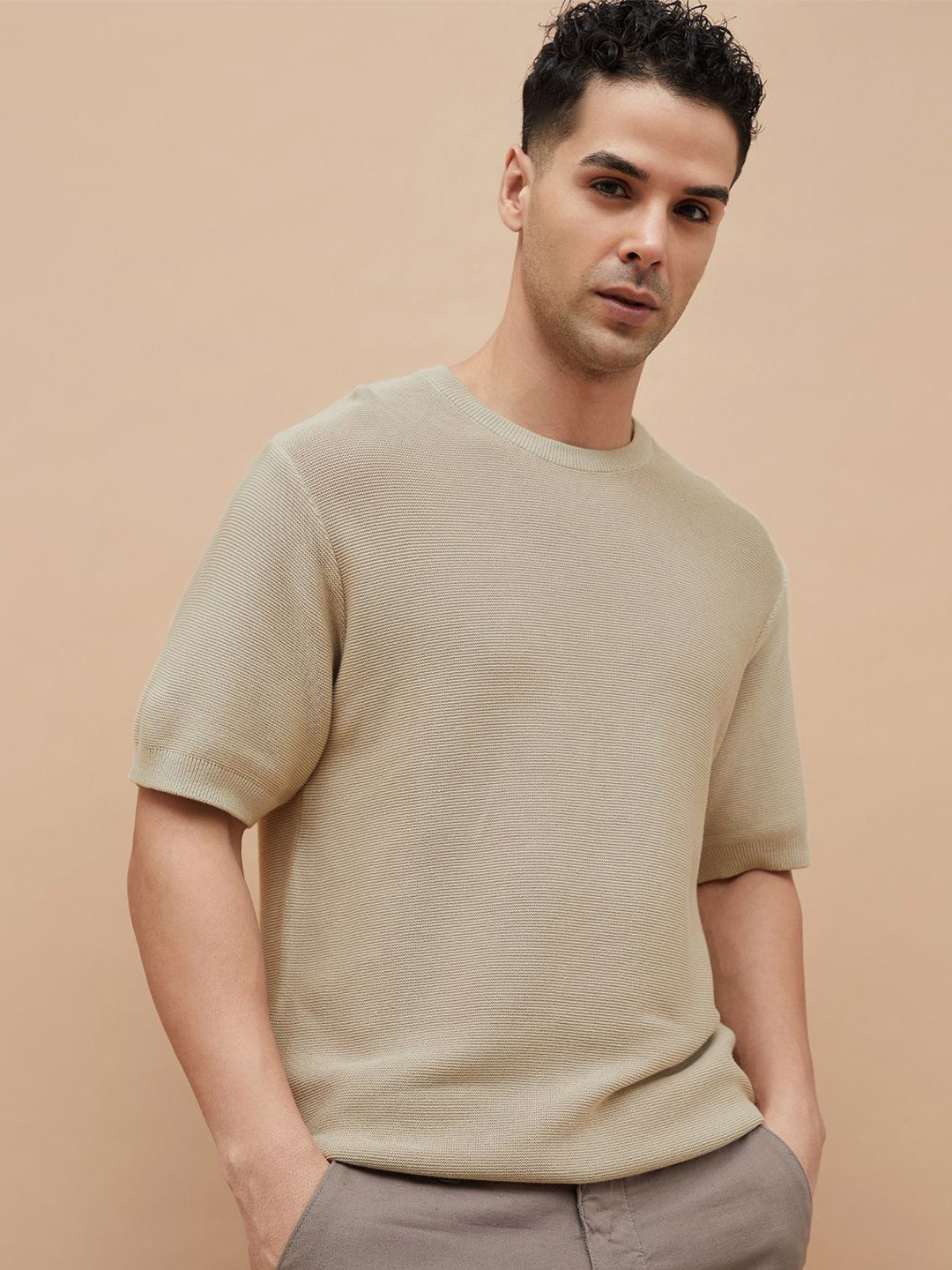 CODE by Lifestyle Men Cable Knit Pullover Sweater