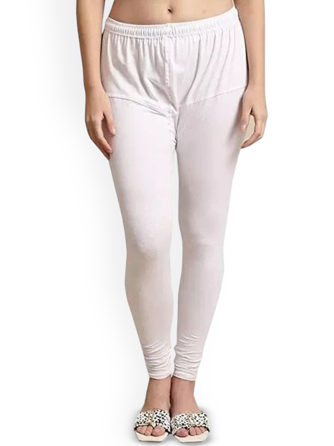 URBAN KANYA Cotton Churidar-Length Leggings