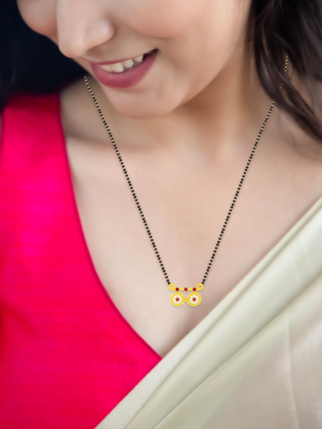 WHP JEWELLERS Women 22 Kt Gold Maniwati Pendant