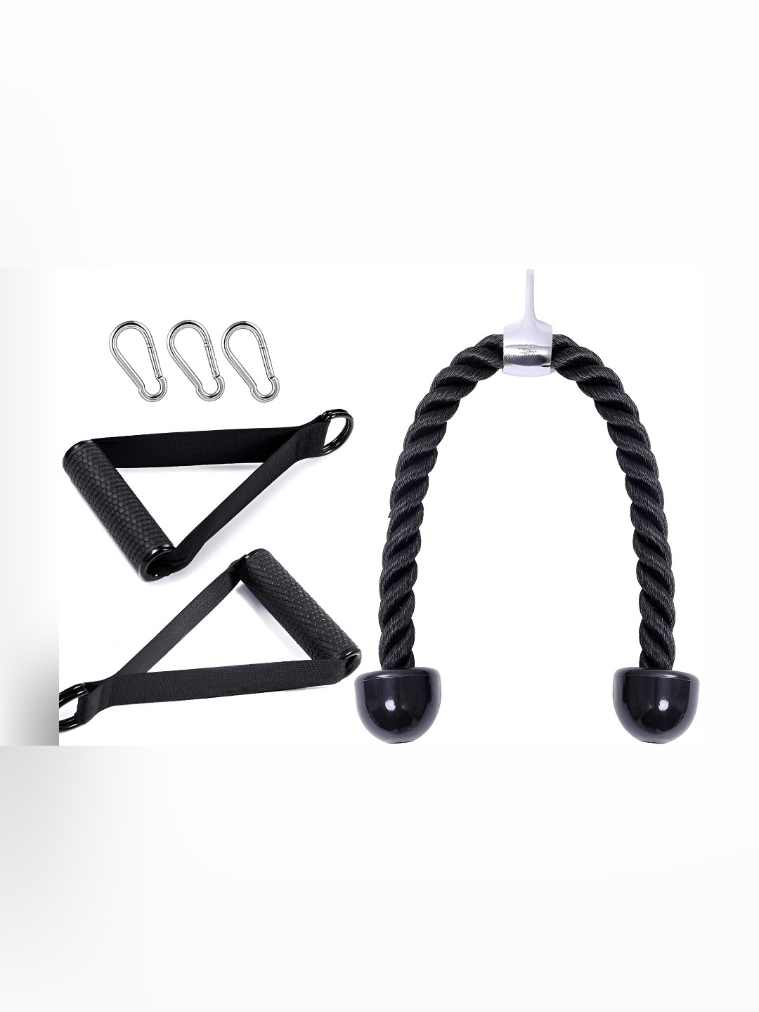 YMD Powerful Handle & Snap Hook Carabiner Heavy Duty & Durable Workout Accessories