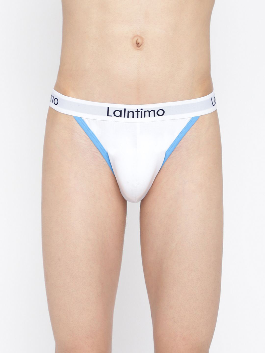 La Intimo Men Cotton Low-Rise Thong Brief LIBR02WE