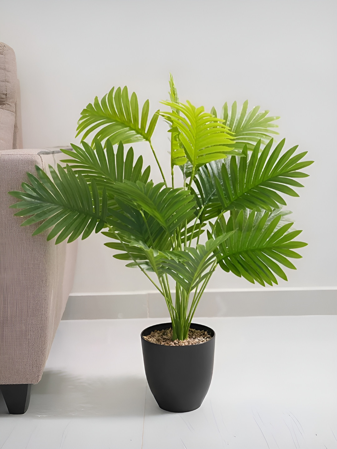 Royaloak Green Artificial Areca Palm Plant With Pot
