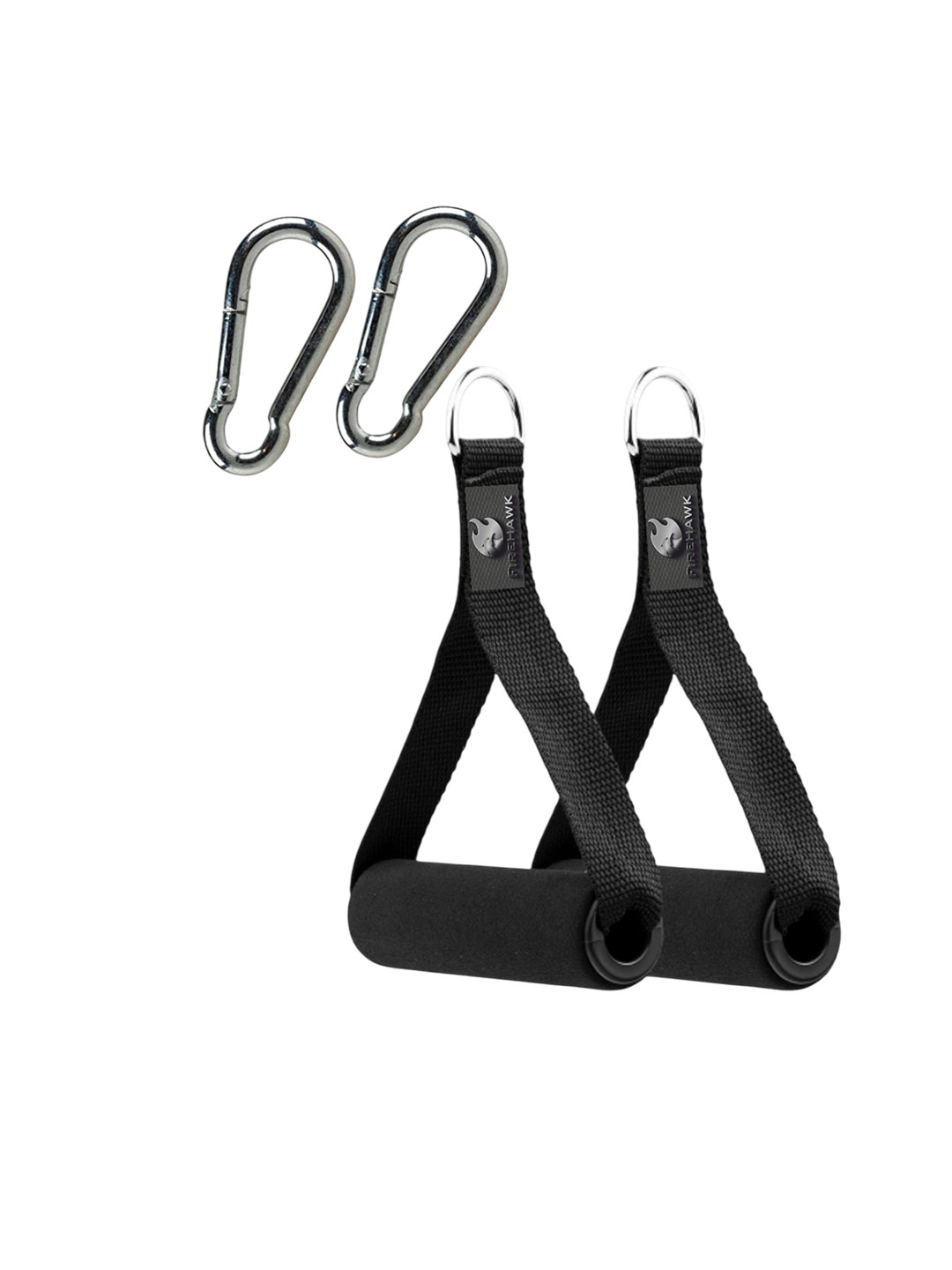 HackerX 2Pcs Exercise Handle Cable Machine Attachment Resistance Band Handle With S Lock