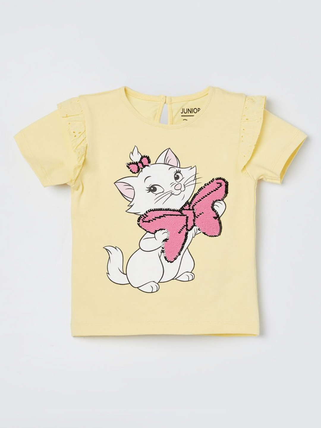 Juniors by Lifestyle Girls Marie Printed Cotton T-shirt