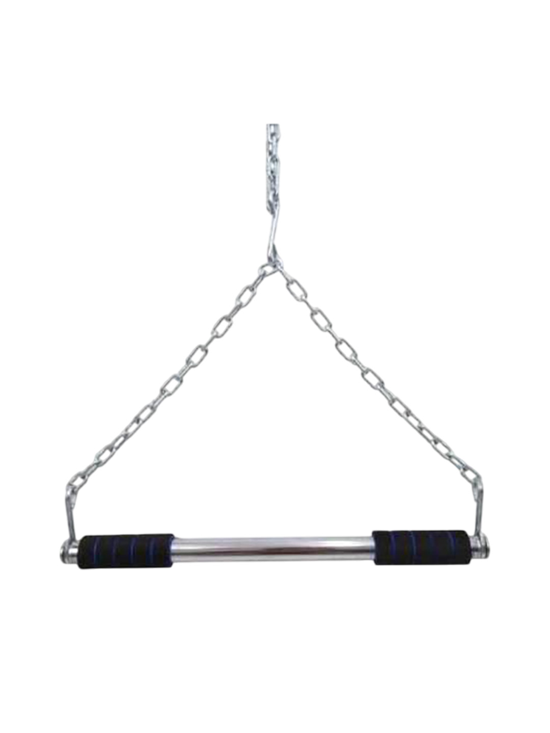 HackerX Steel Chain Chin Up Bar With Grip Handles