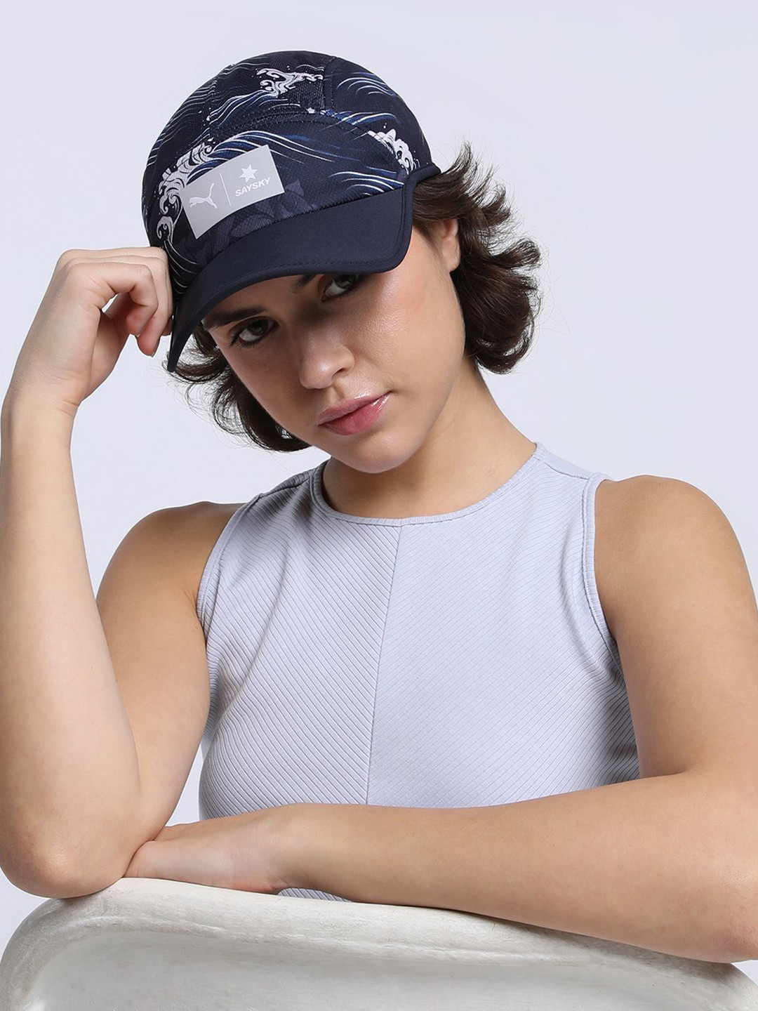 PUMA x SAYSKY Unisex 5 Panel Running Cap