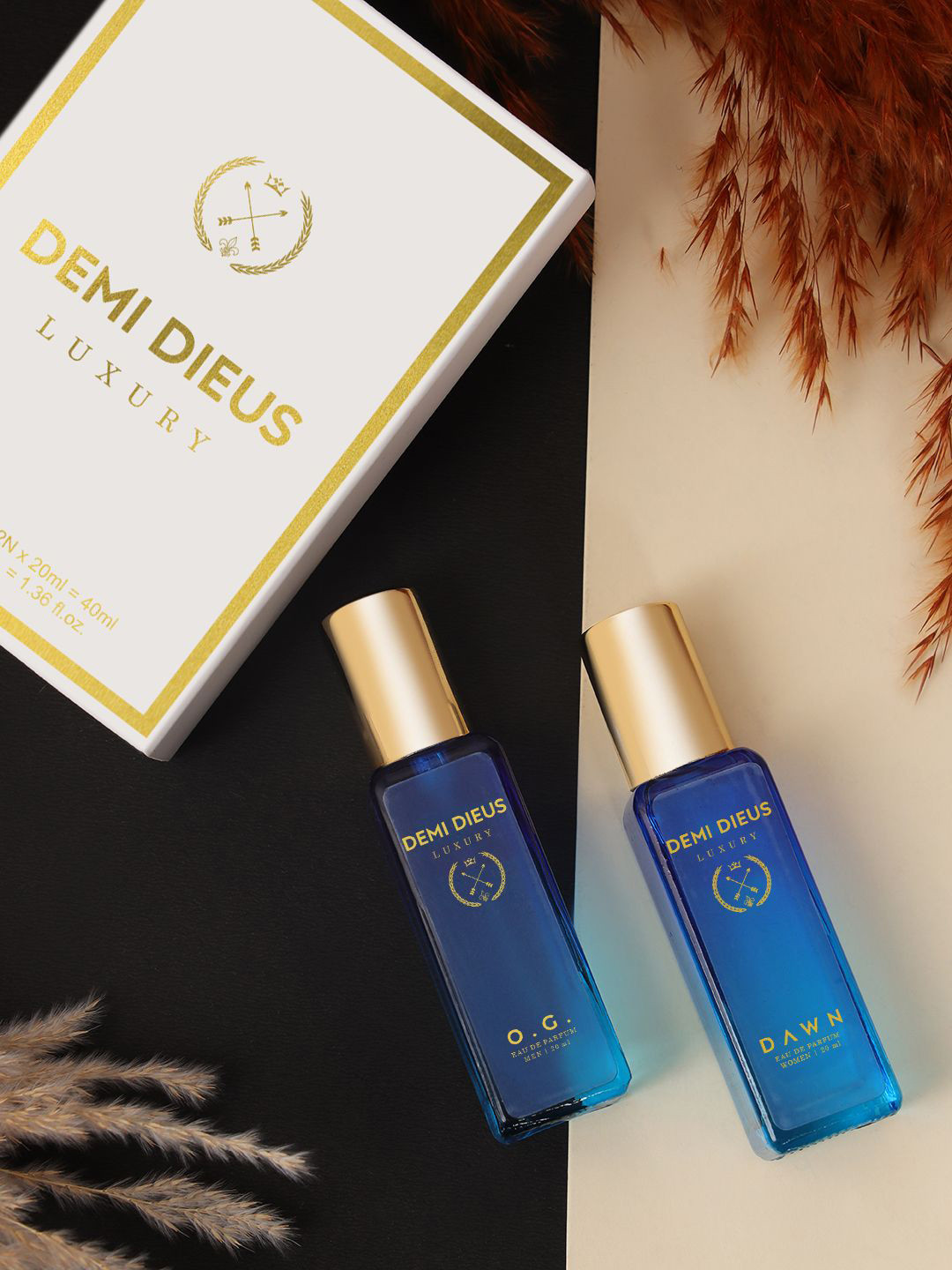 DEMI DIEUS Set Of 2 Dawn & O.G Long Lasting Eau De Parfum - 20 ml Each
