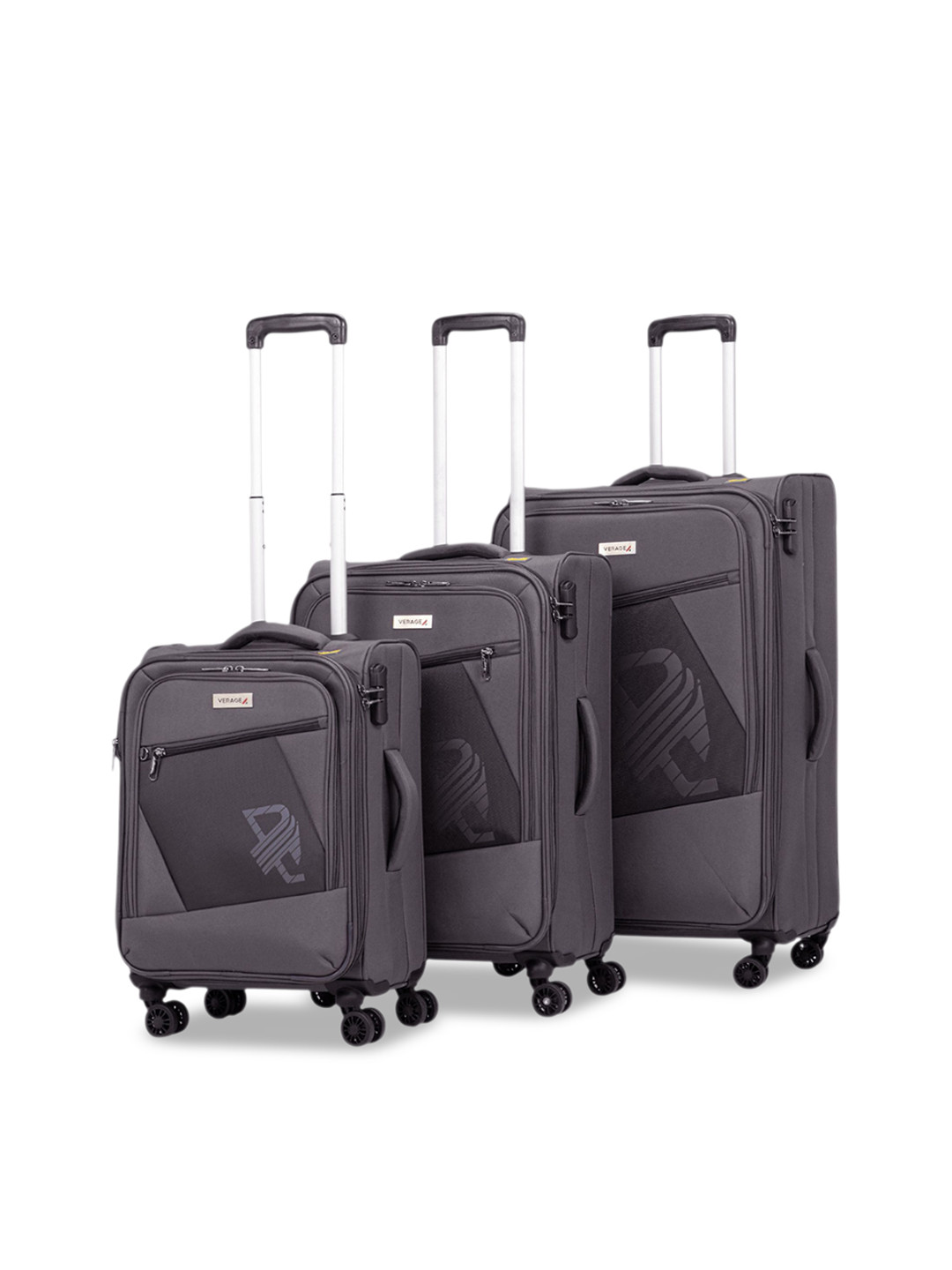 ACEPACK Hector Set Of 3 Anti-Theft Zipper Trolley Bags