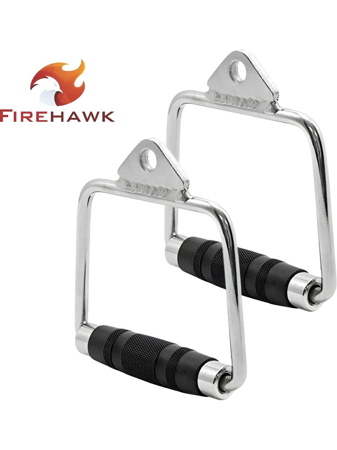 YMD Set Of 2  D Handle With Rubber Hand Grips