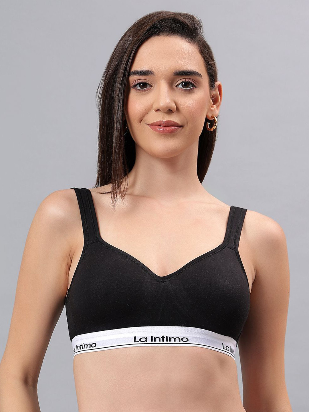 La Intimo Full Coverage Lightly Padded Rapid-Dry T-shirt Bra