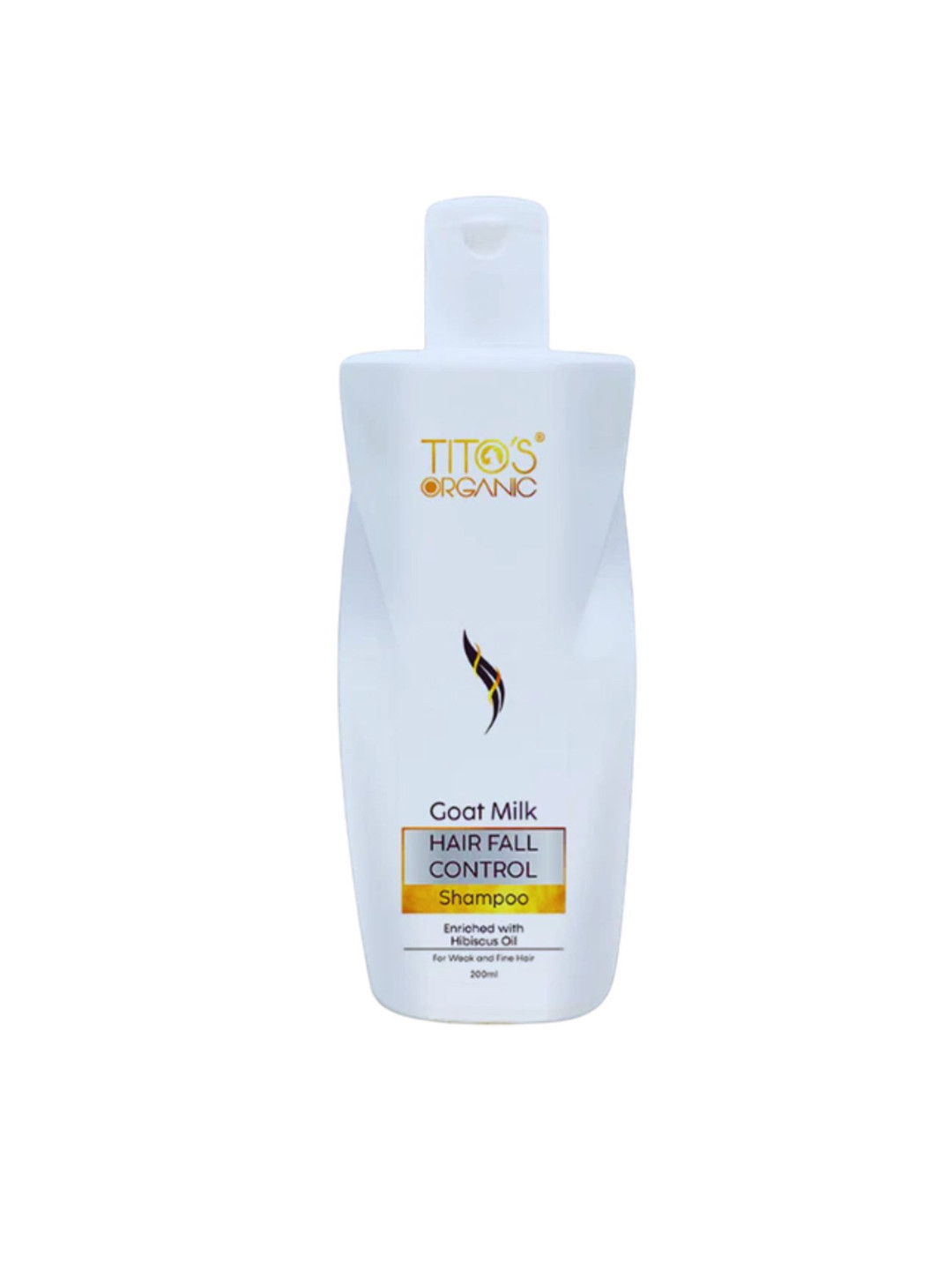TITO'S ORGANIC Goat Milk For Hair Fall Control Shampoo - 200 ml