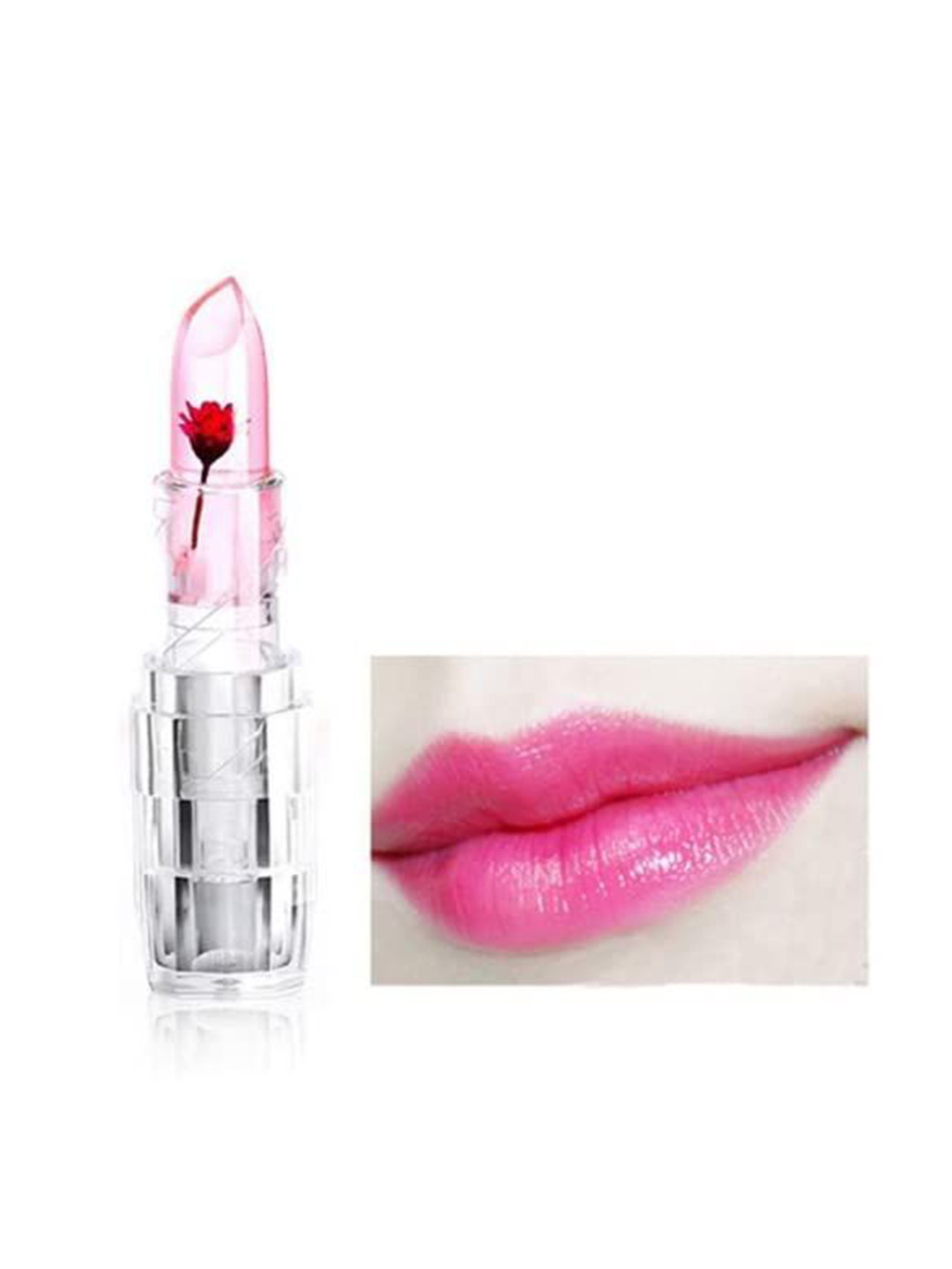 VBA Flower Infused Color Changing Jelly Bullet Lipstick