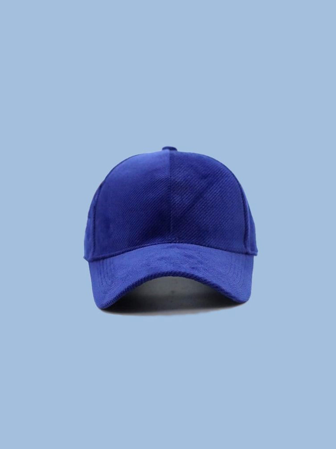 ALAMOS Men Solid Corduroy Baseball Cap