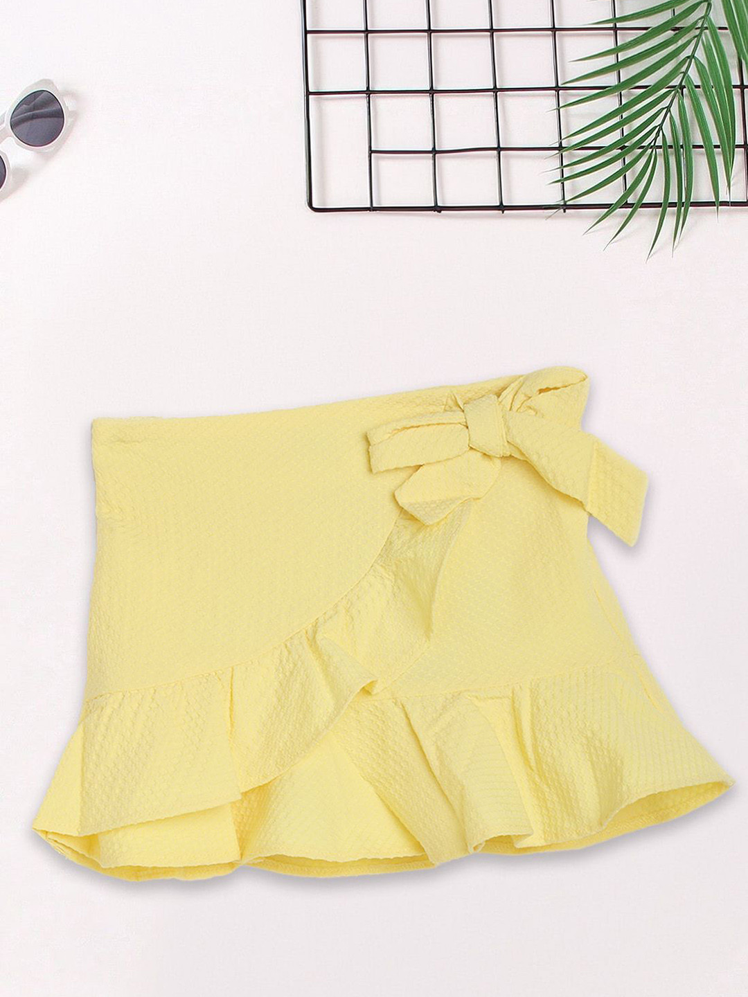 FOREVER FRIDAY Girls Ruffles Wrap Skirt