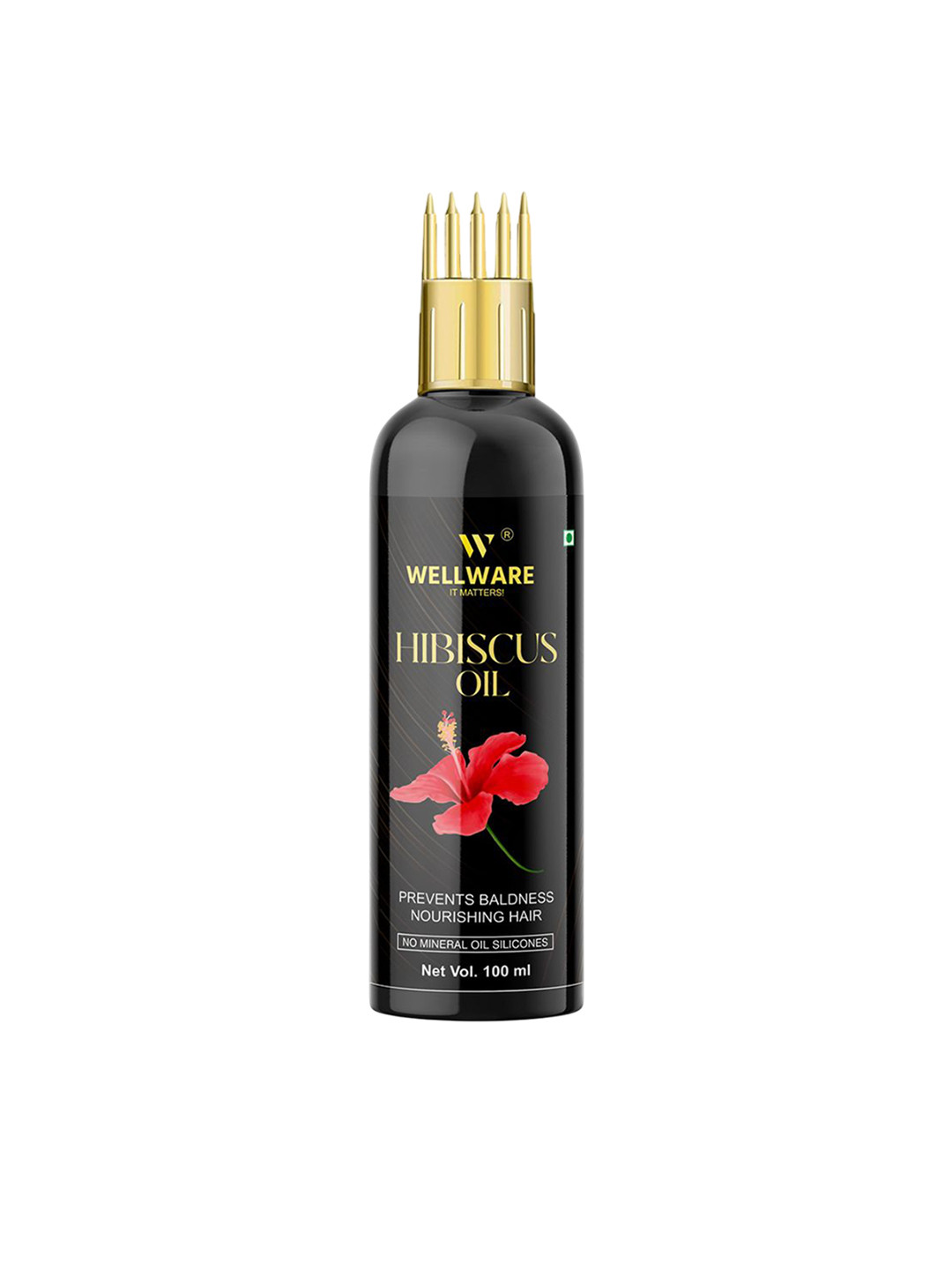 WELLWARE Hibiscus Hair Growth & Hair Fall Control Hair Oil - 100 ml