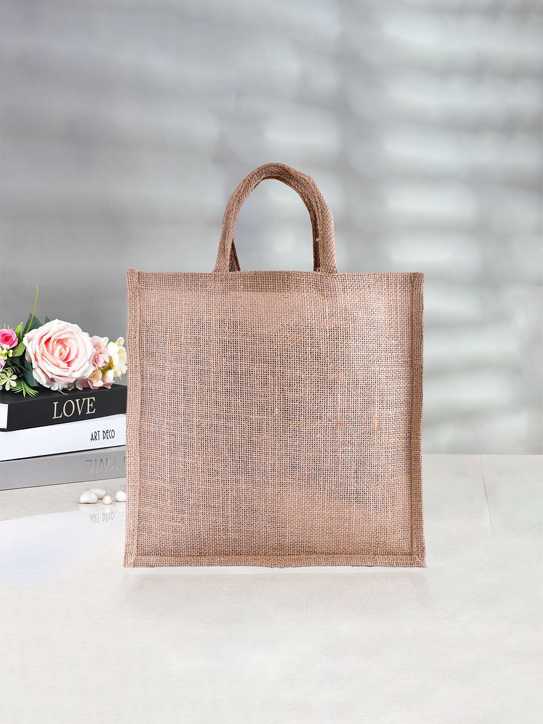 Kuber Industries Unisex Textured Shopper Grocery Bag Tote Bag