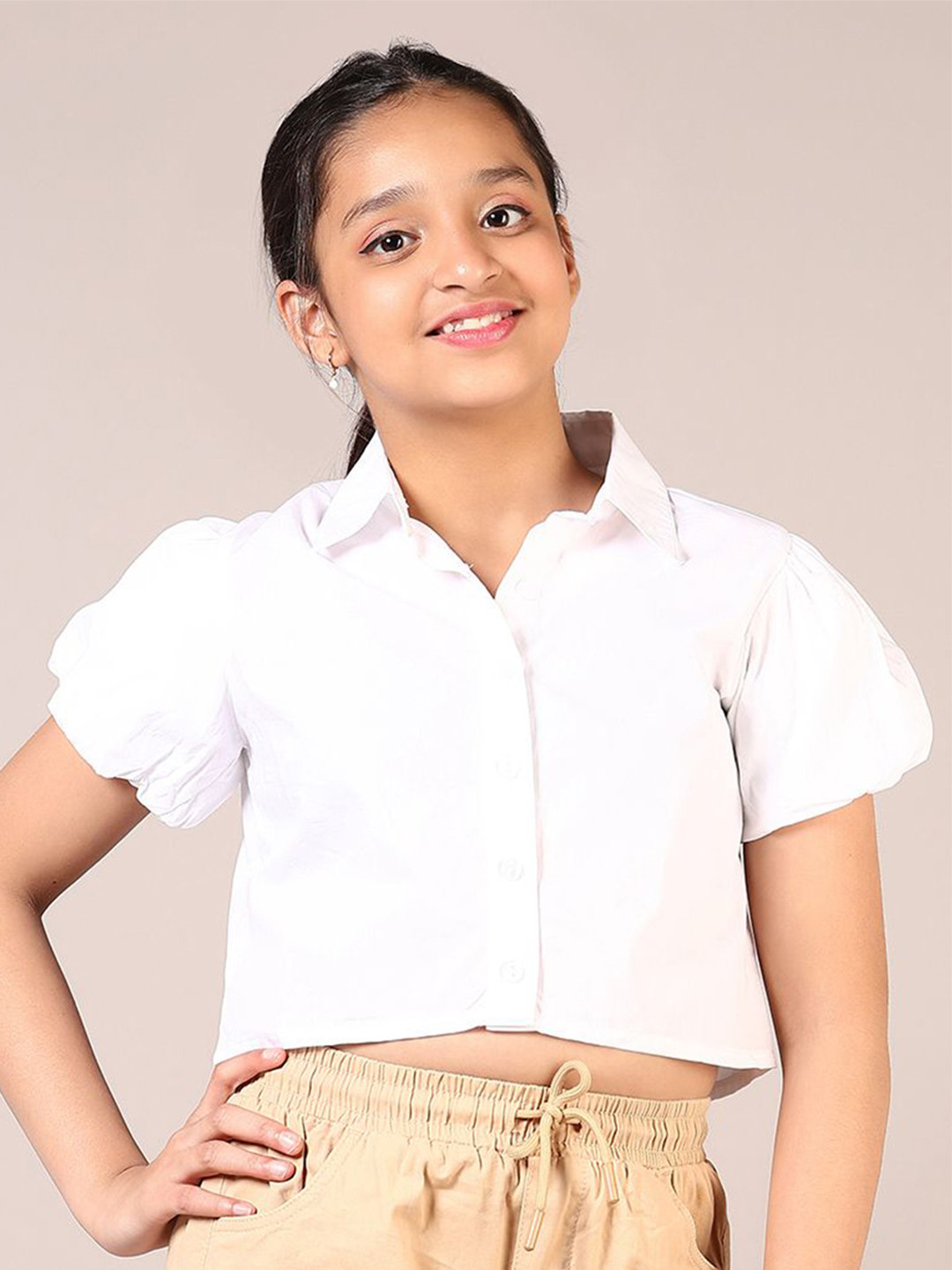 V-Mart Girl Cotton Crop Top