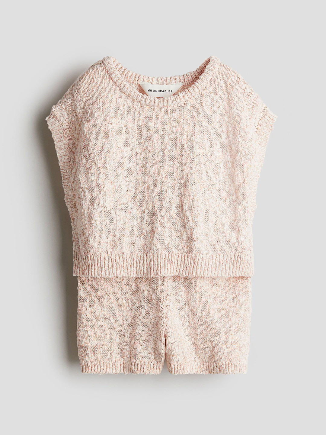 H&M 2-Piece Boucl-Knit Set