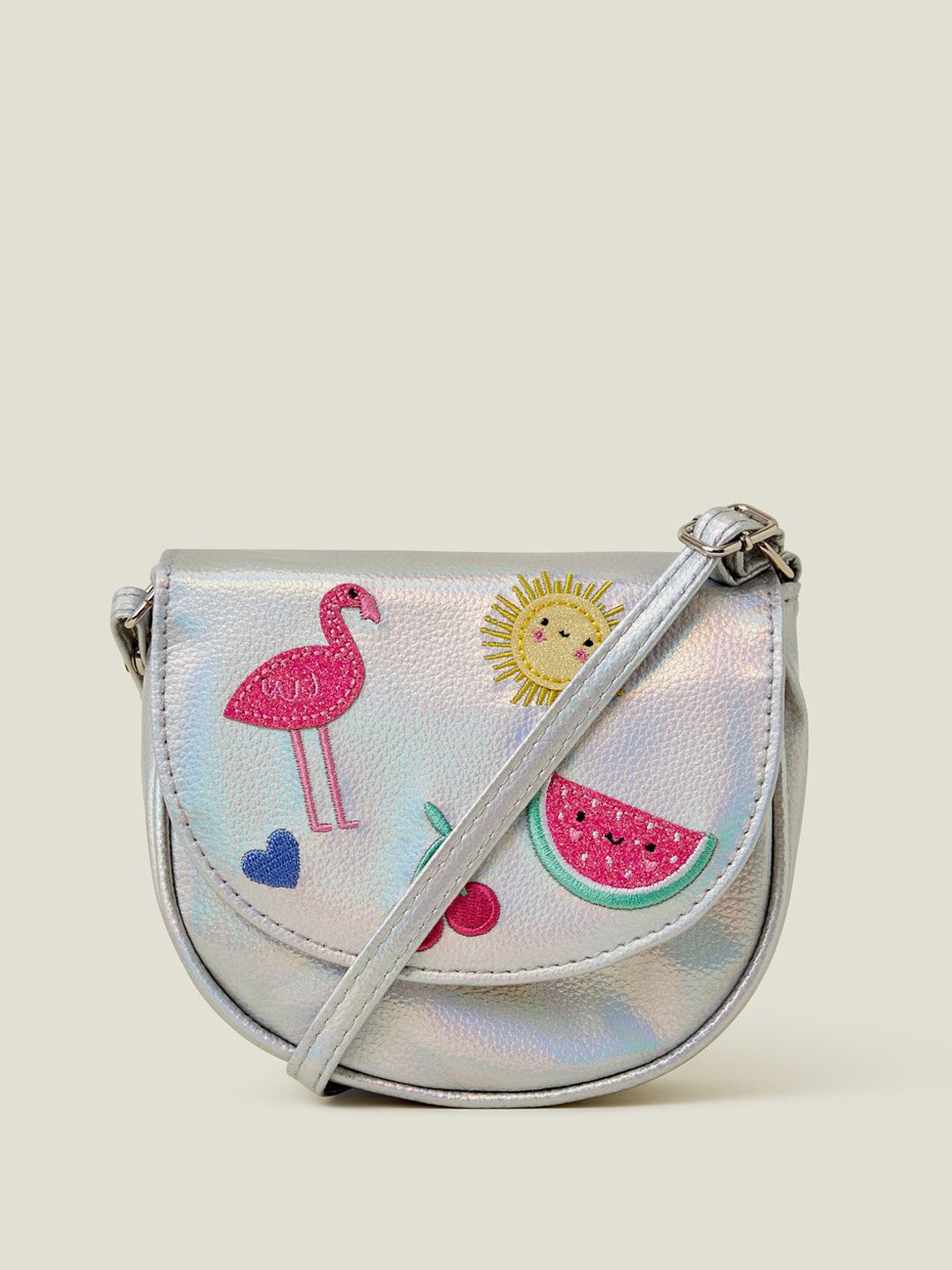 Accessorize Girls Textured Crossbody Sling Bag