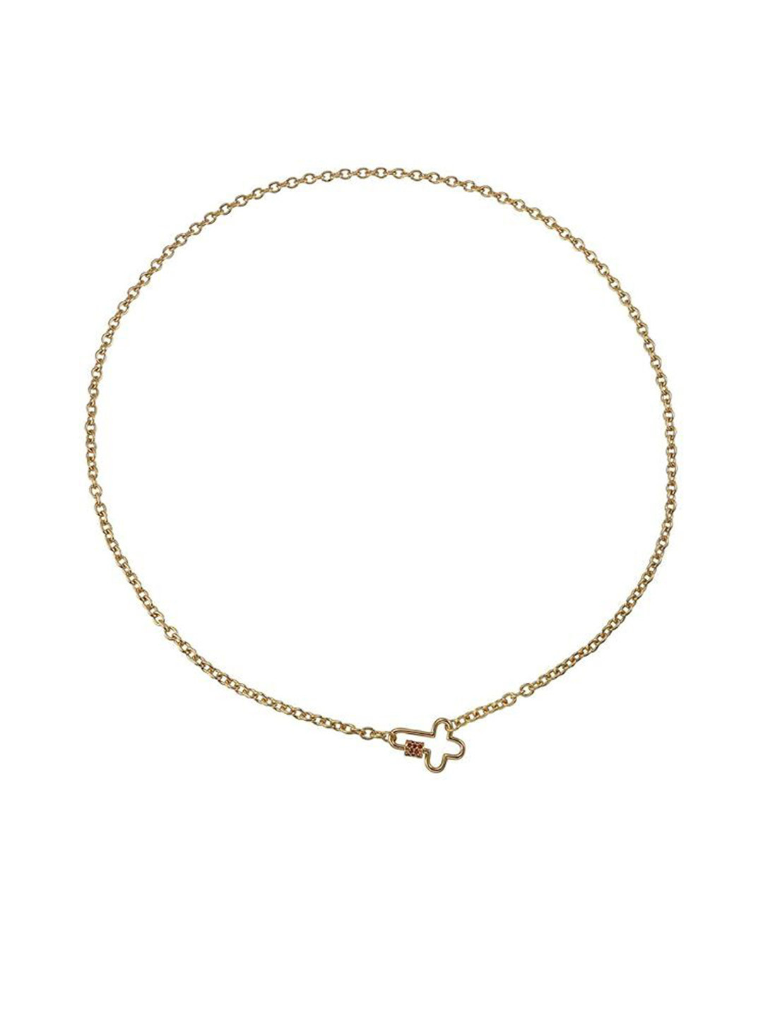ISHI New York 18K Gold-Plated Golden Sheen With Cubic Zirconia Necklace