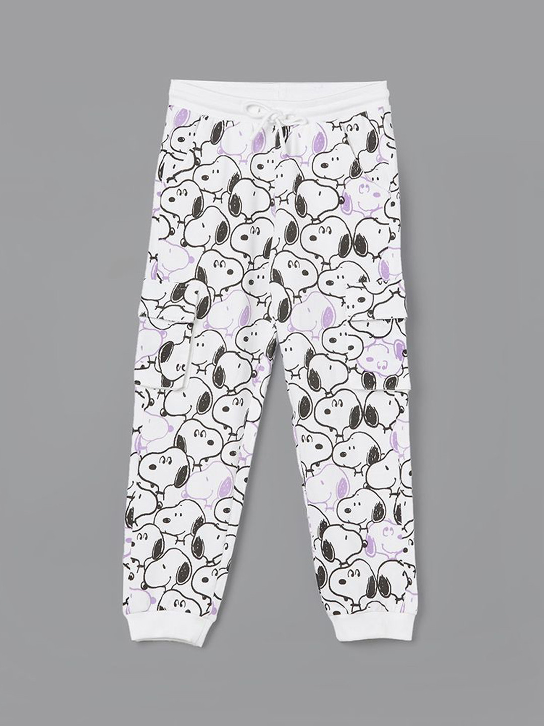 Fame Forever by Lifestyle Girls Peanuts Printed Cotton Joggers