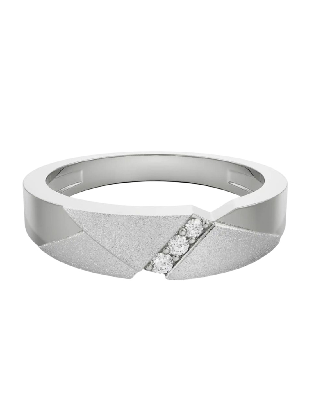 Emori Tiego Lab Diamond Band for Men in 14KT Gold