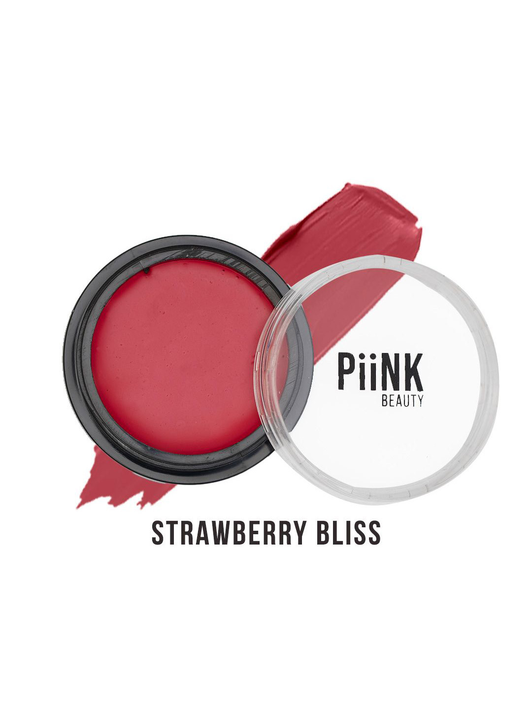 PiiNK Beauty Vitamin E Creme Lip N Cheek Tint - Strawberry Bliss LC - 02
