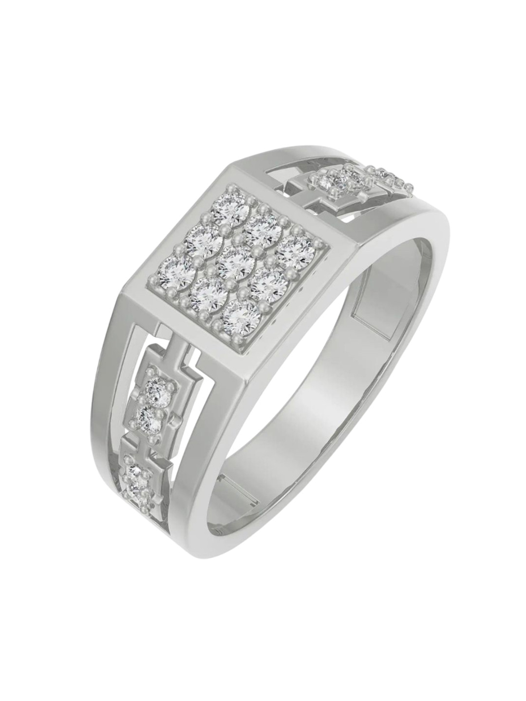 Emori Vespa Wedding Lab Diamond Band for Men in 14KT Gold