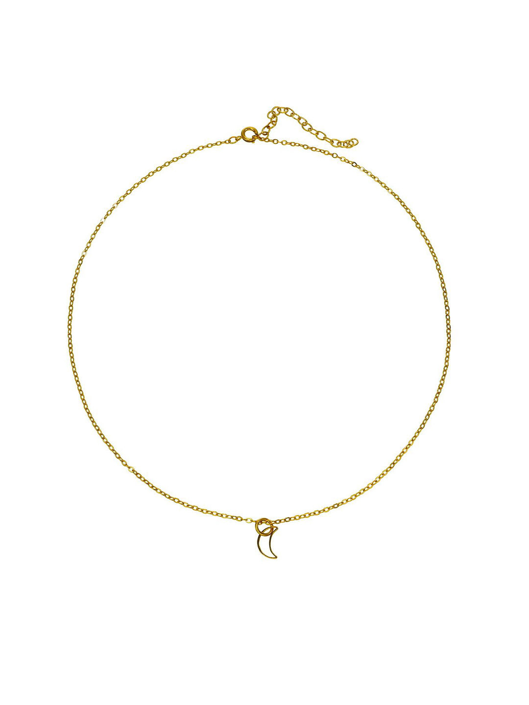 ISHI New York 18K Gold-Plated Moonbeams & Wishes Charm Necklace