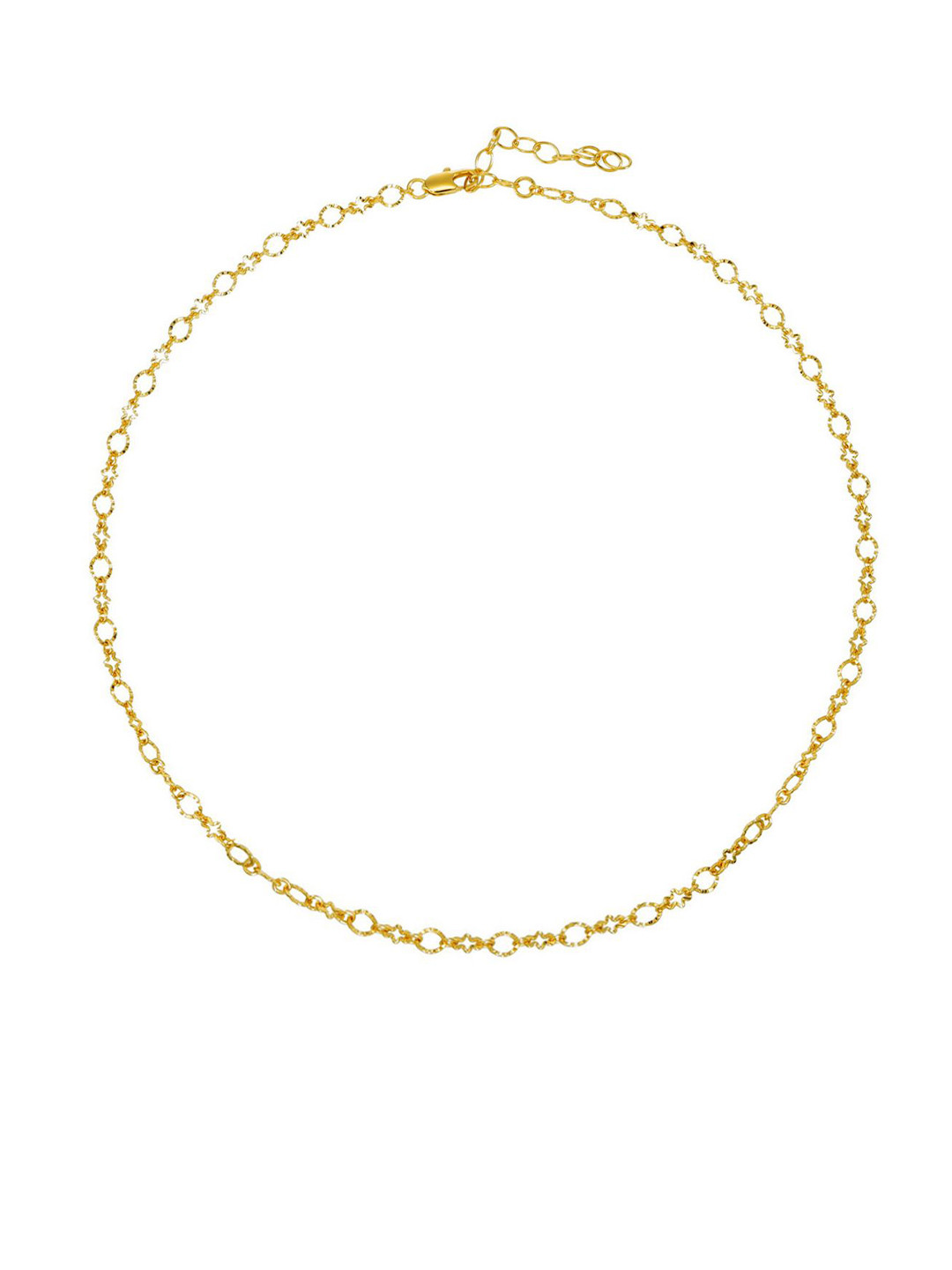 ISHI New York 18K Gold-Plated Intricate Elegance Necklace