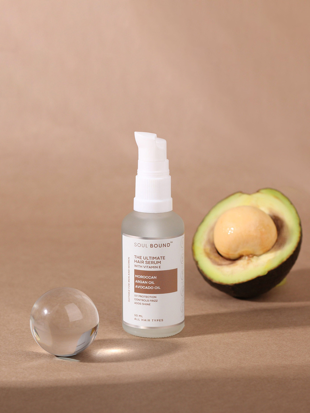 SOUL BOUND The Ultimate Hair Serum With Vitamin E & Avocado Oil - 50 ml