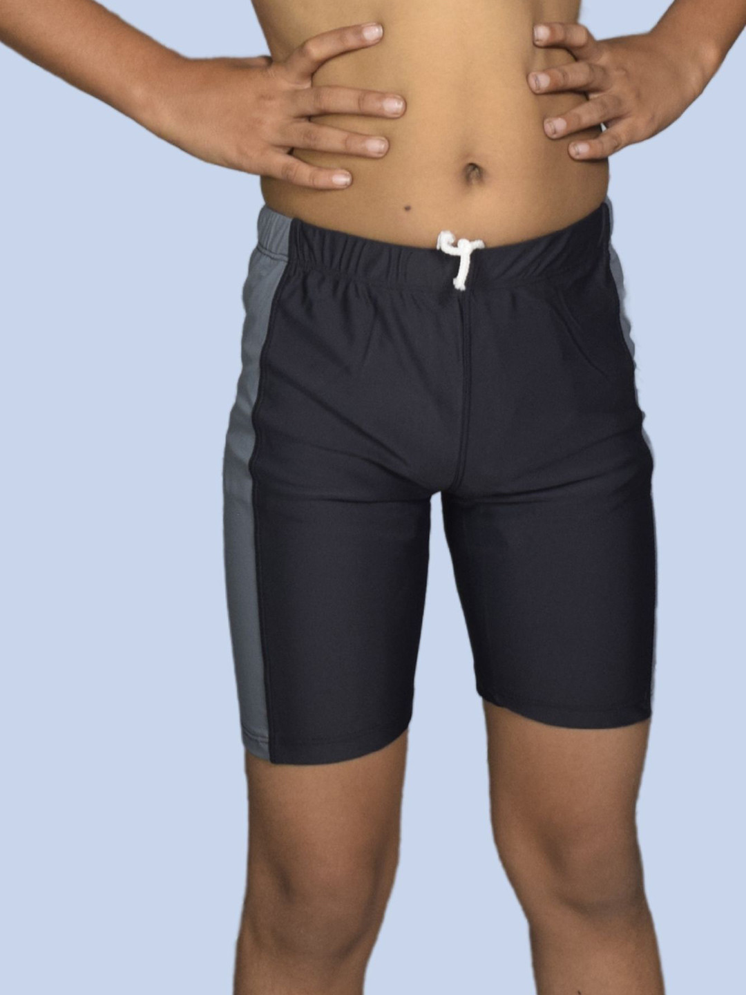 Aqua Holic Kids Unisex Colour Blocked Swim Shorts