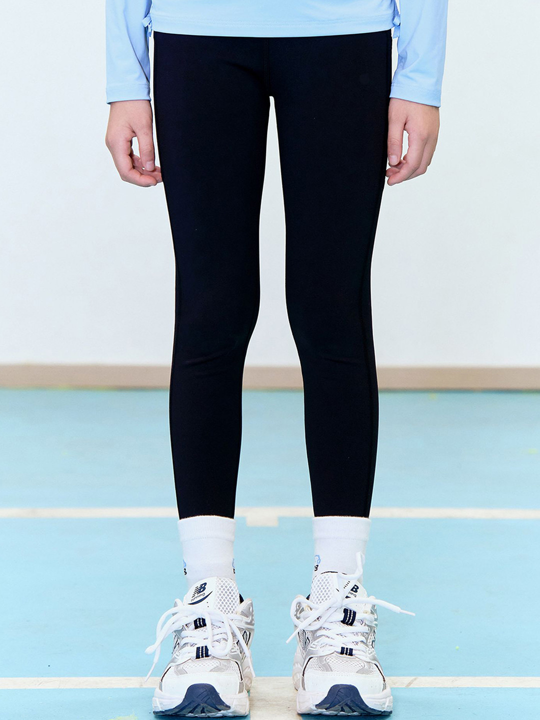 LULU & SKY Girls Skinny-Fit Gym Tights