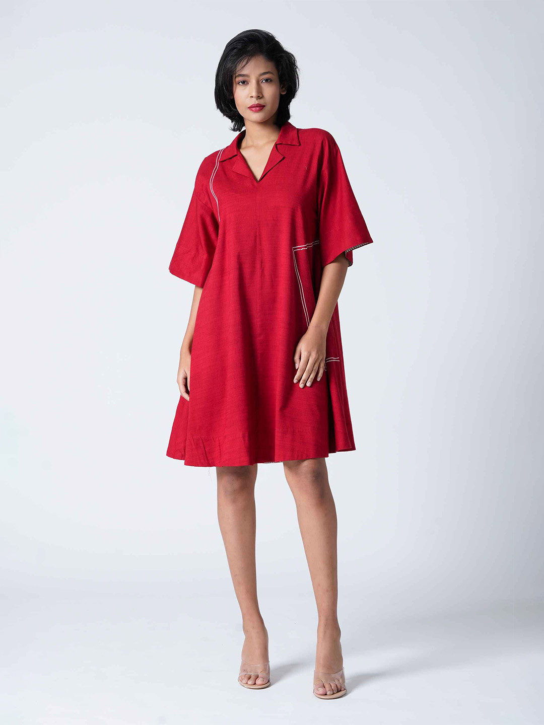 the kaatn trail Women Dynamic Dress Red