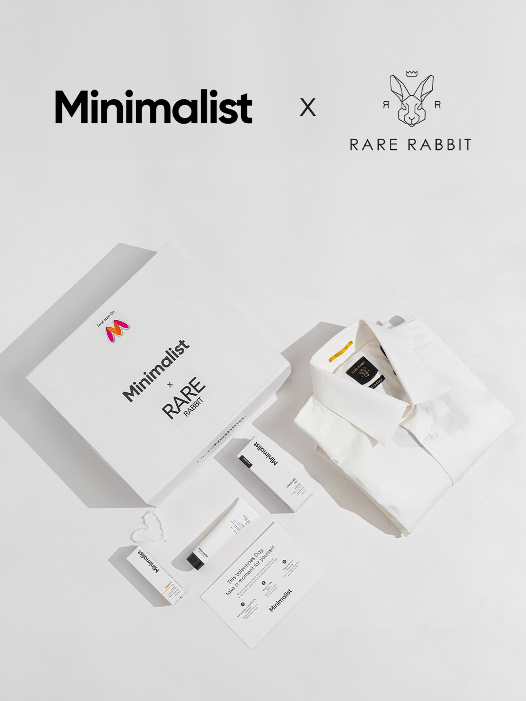 Minimalist X Rare Rabbit Skin Care Gift Box For Men - S