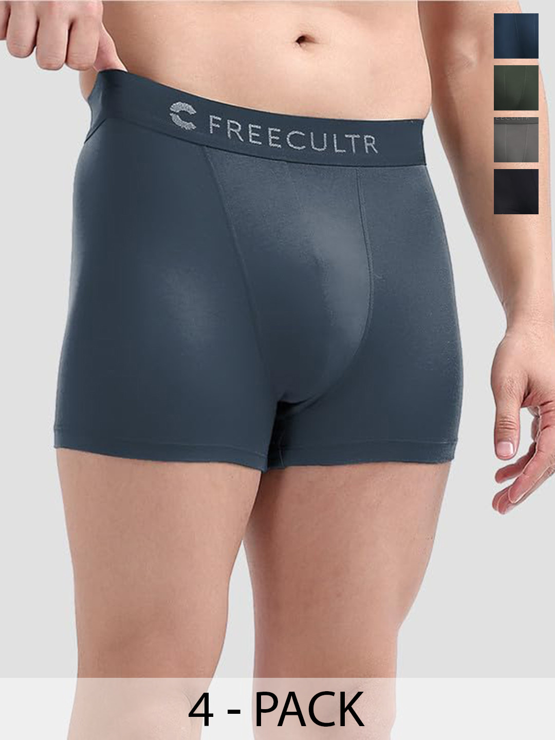 FREECULTR Pack Of 4 Anti-Bacterial Trunks