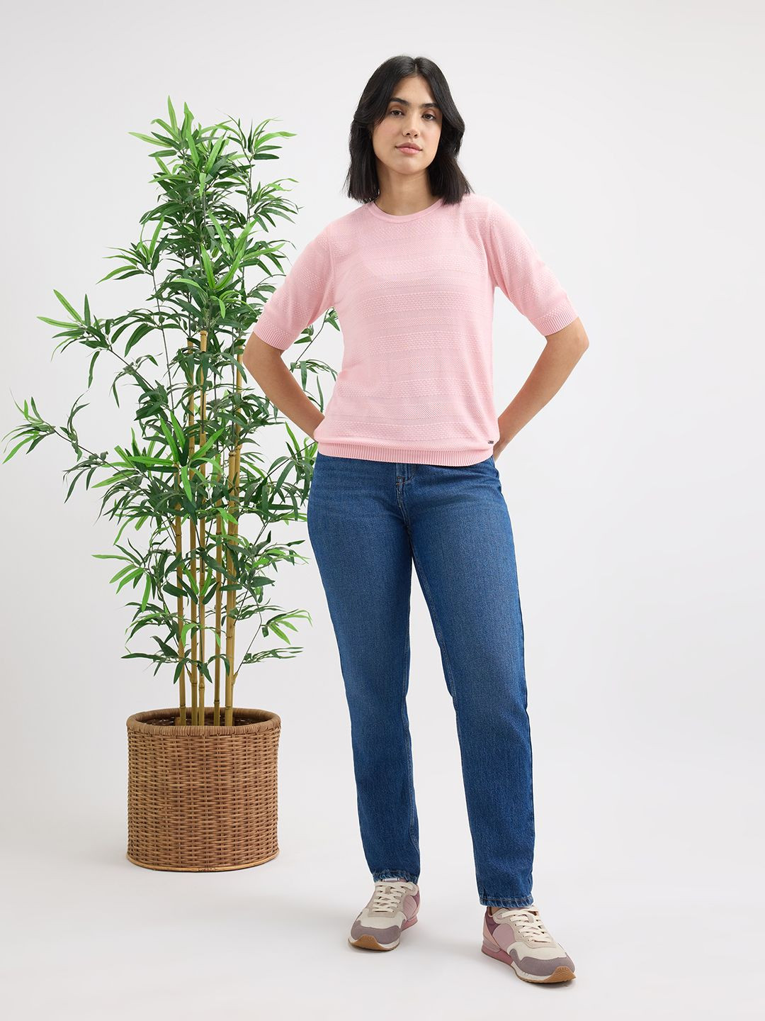 Pepe Jeans  Short Sleeve Flat Knit Top