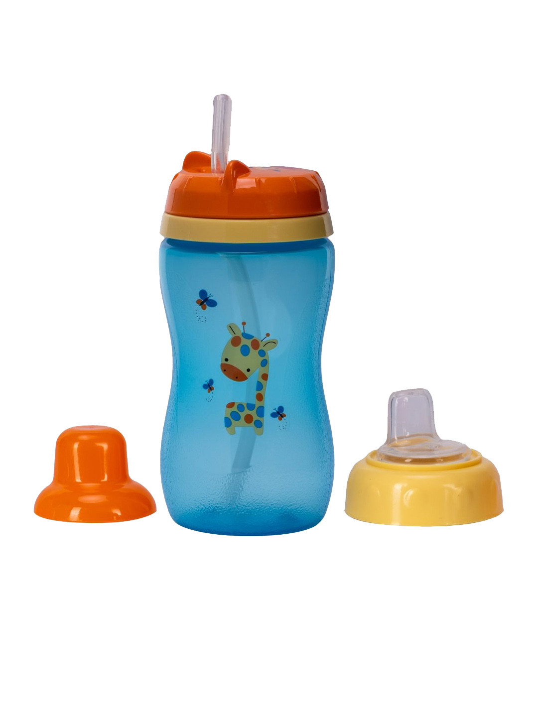 Adore Spartan 2 in 1 Spout & Straw Sipper With Hood 270 Ml