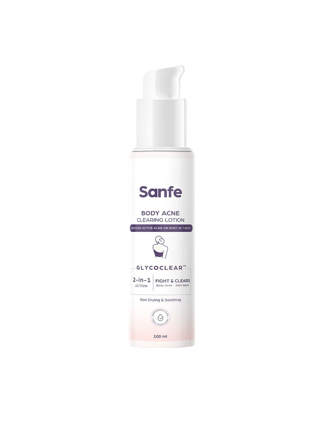 Sanfe Glycoclear Body Acne Clearing Lotion - 100 ml
