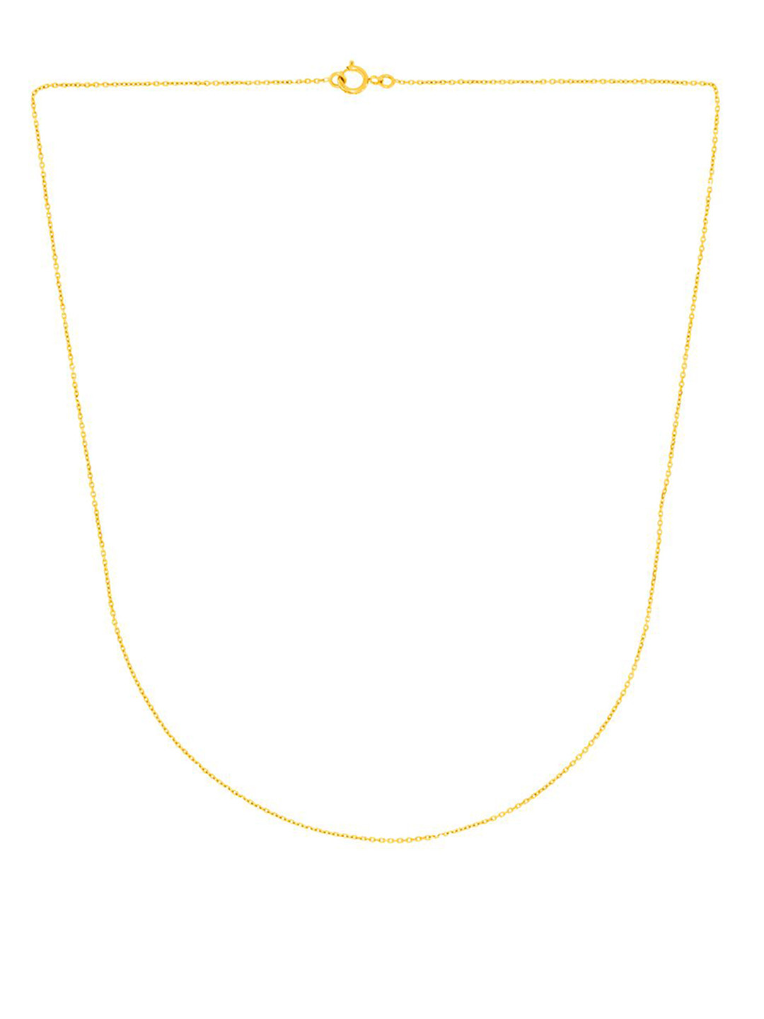 WHP JEWELLERS Women Italian Gold 18KT Yellow Gold Chain