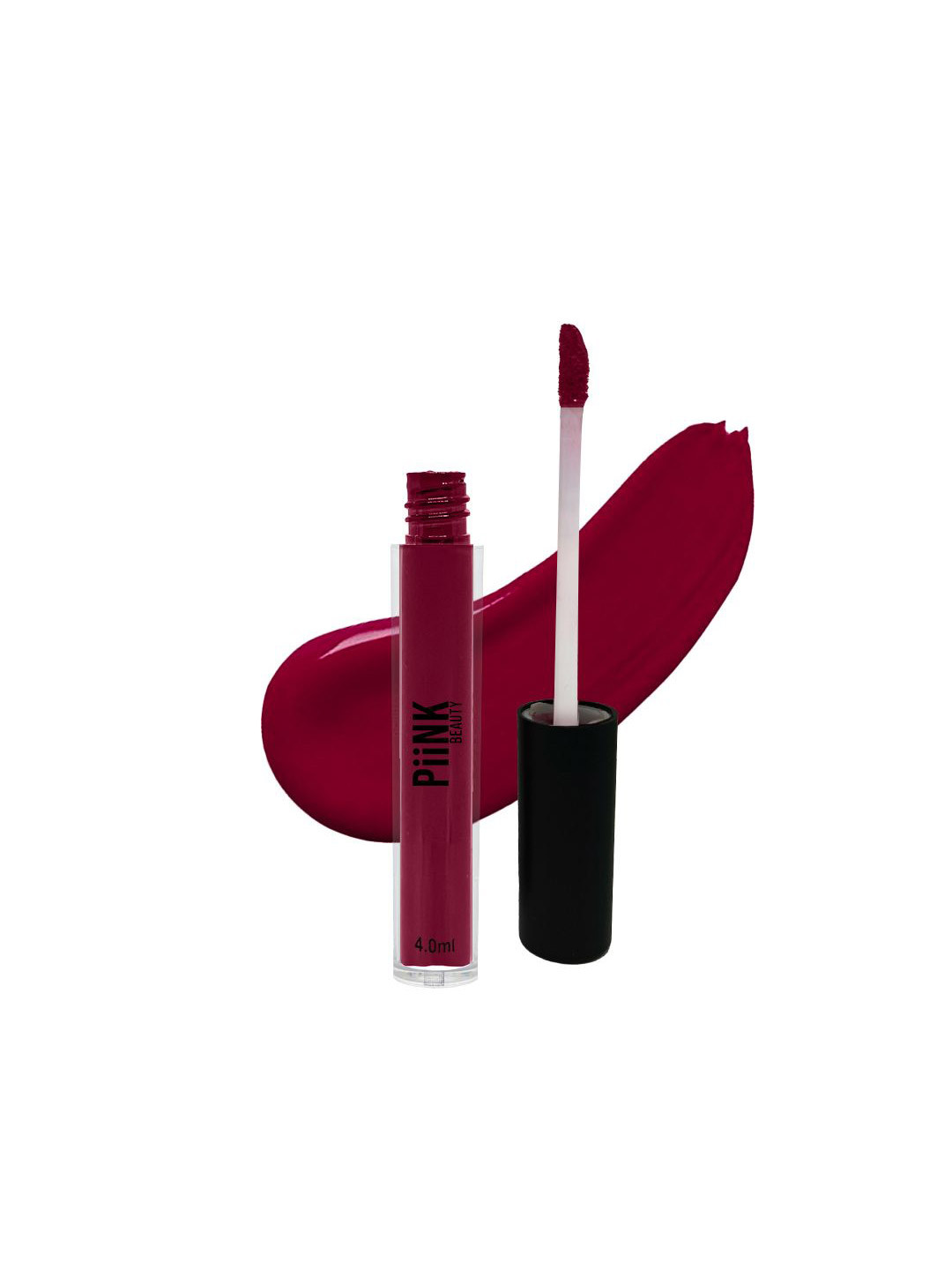PiiNK Beauty Stay Put Long Lasting Matte Liquid Lipstick - 4 ml - Vin Rouge - 05