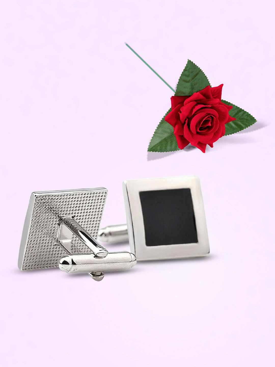 Peora  Men Square Shape  Cufflink