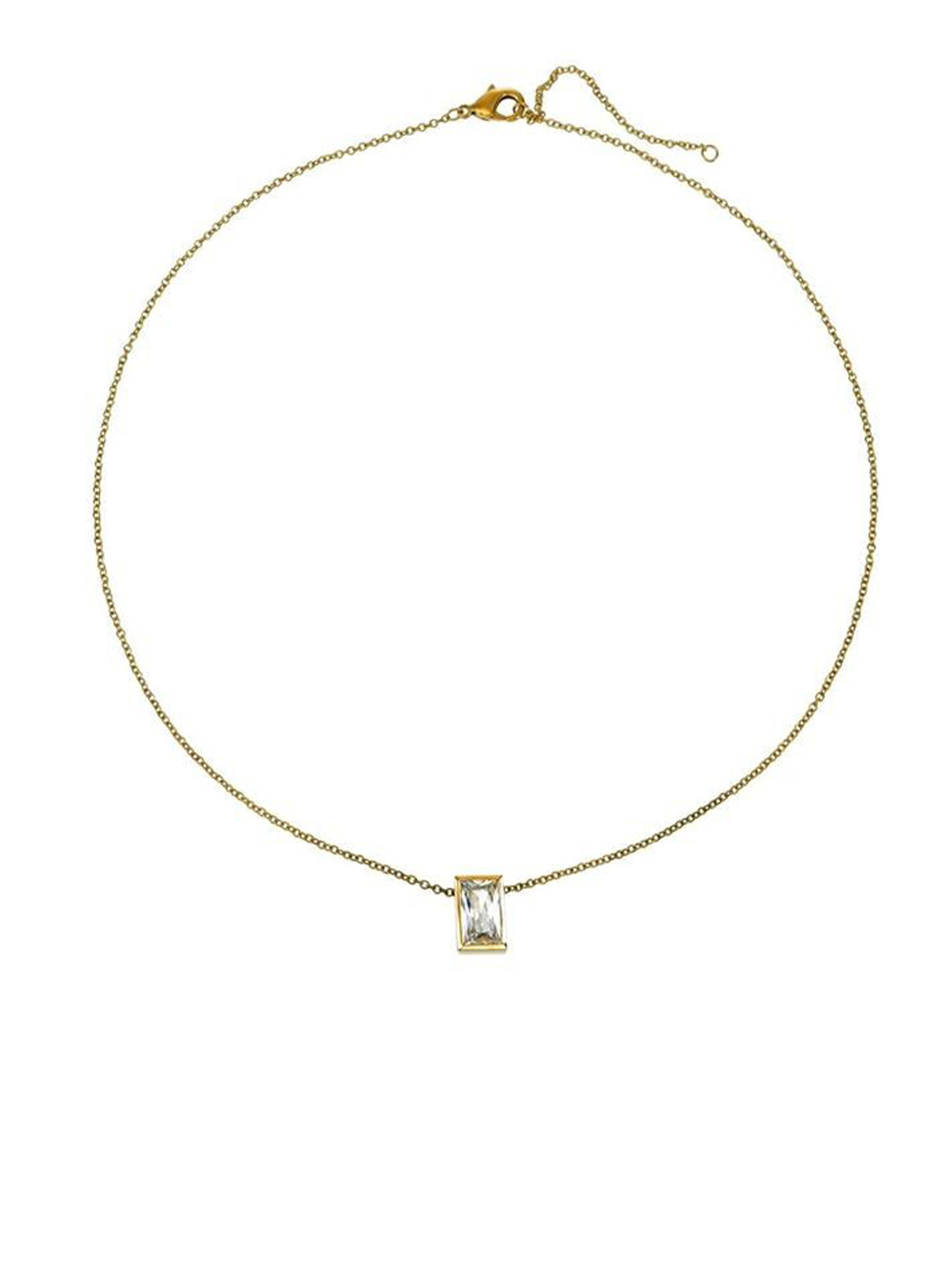 ISHI New York 18K Gold-Plated Radiant Gold Vermeil Necklace