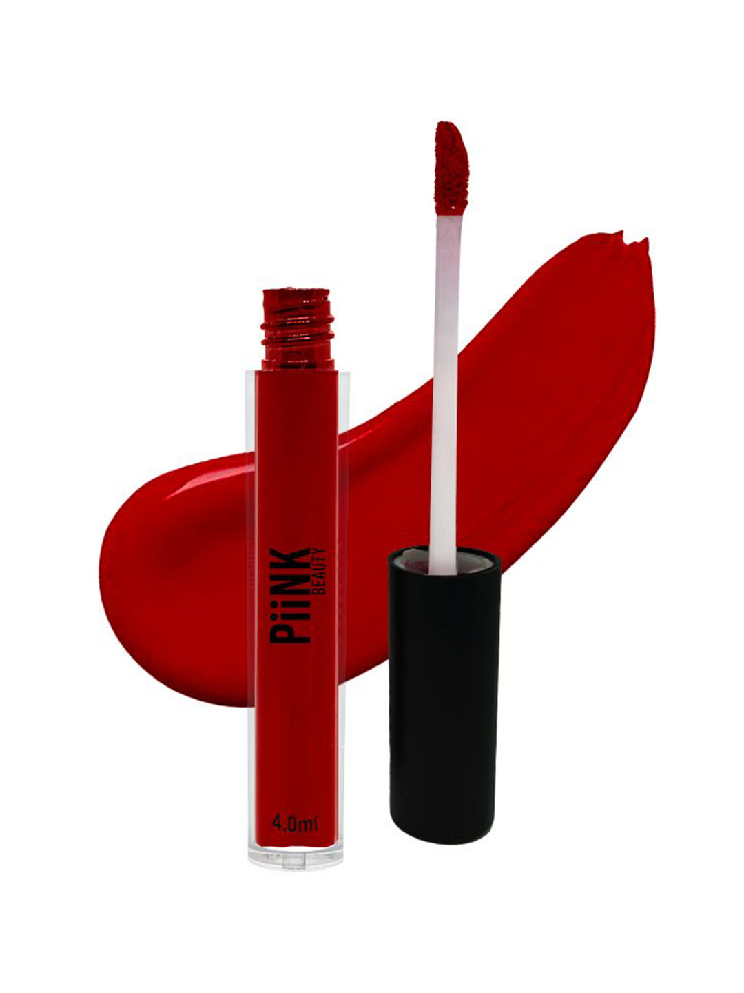 PiiNK Beauty Stay Put Long Lasting Matte Liquid Lipstick - 4 ml - Ruby Wine - 01