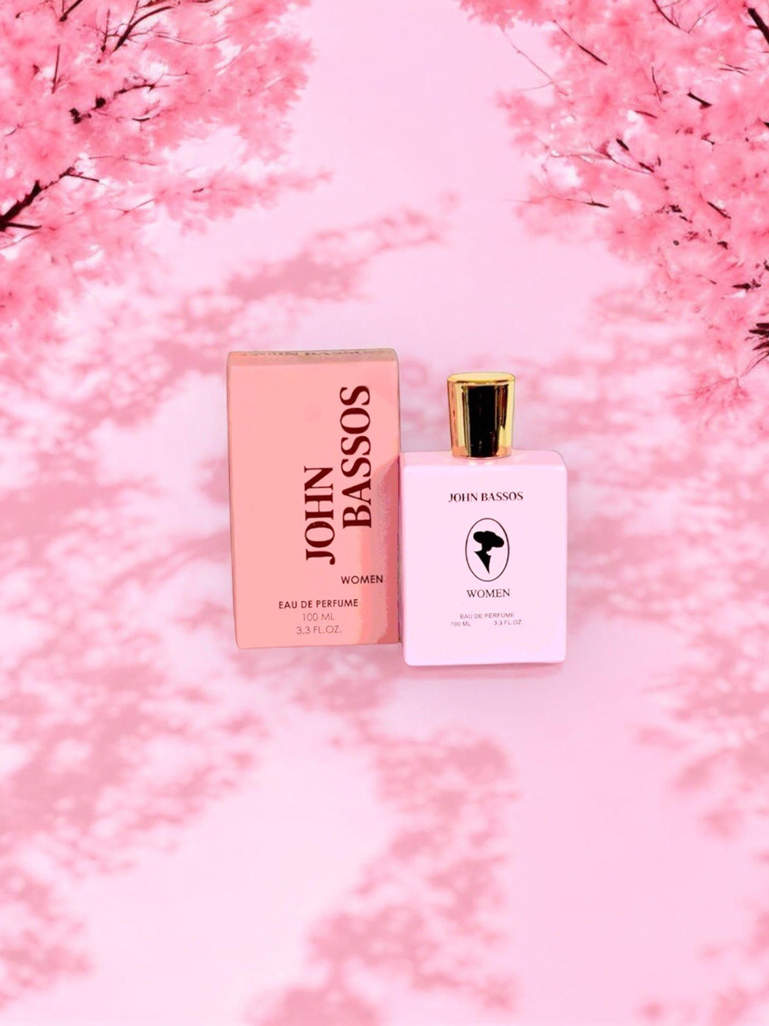 JOHN BASSOS Women Square Long Lasting Eau De Parfum - 100 ml