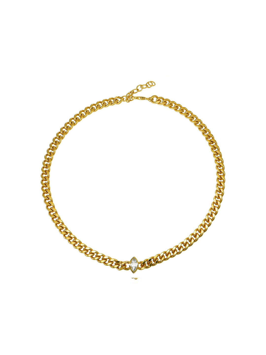 ISHI New York 18K Gold-Plated Pure Brilliance Necklace