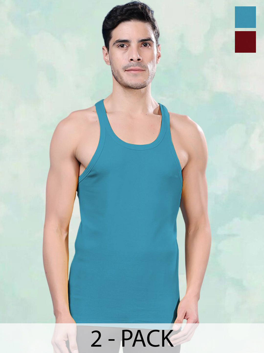 FBAR Men Pack Of 2 Gym Vest FBCA-14-20