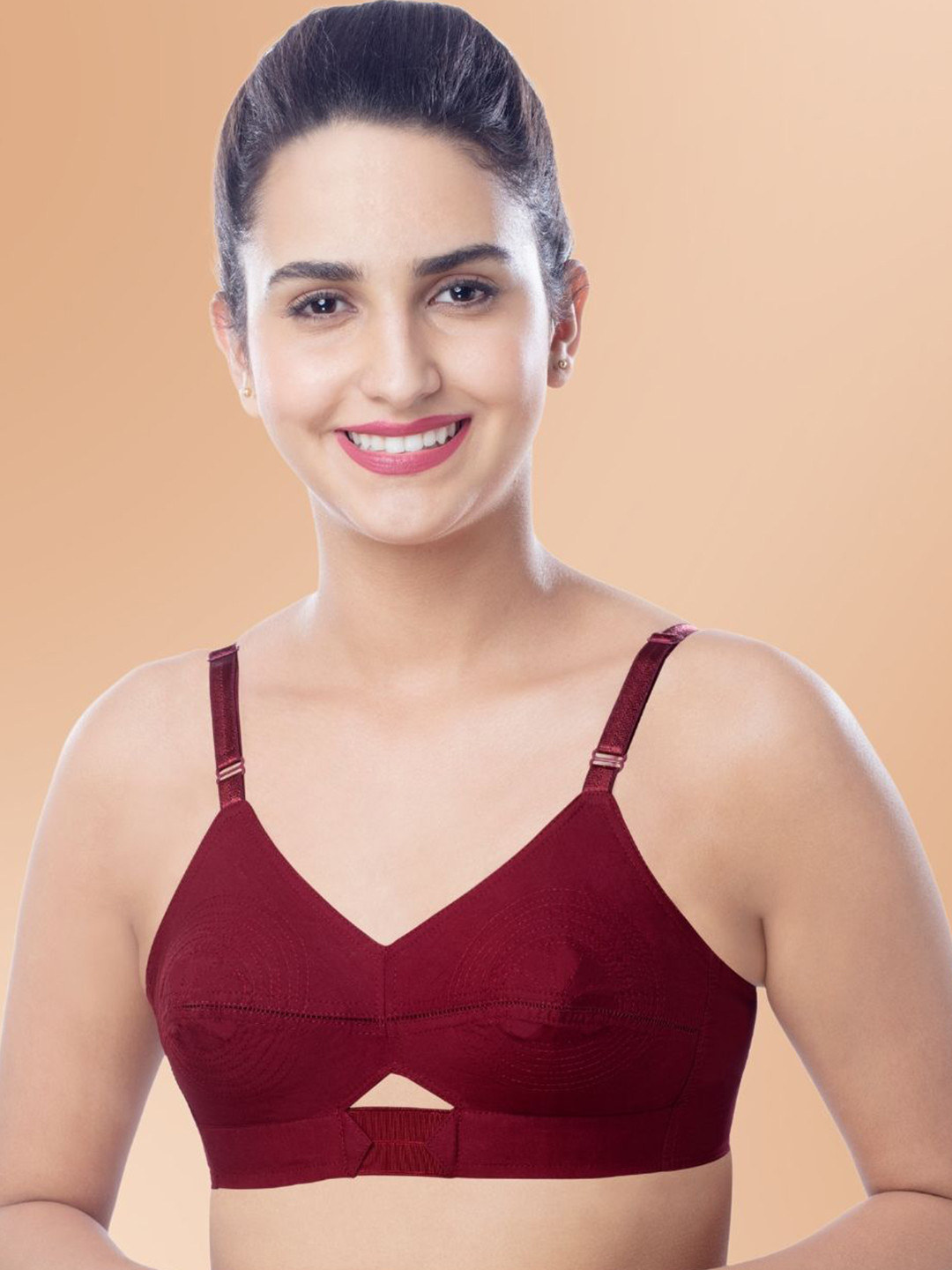 BRIDA LADIES INNERWEAR Women Anti Odour Full Coverage Non Padded Pure Cotton Minimizer Bra