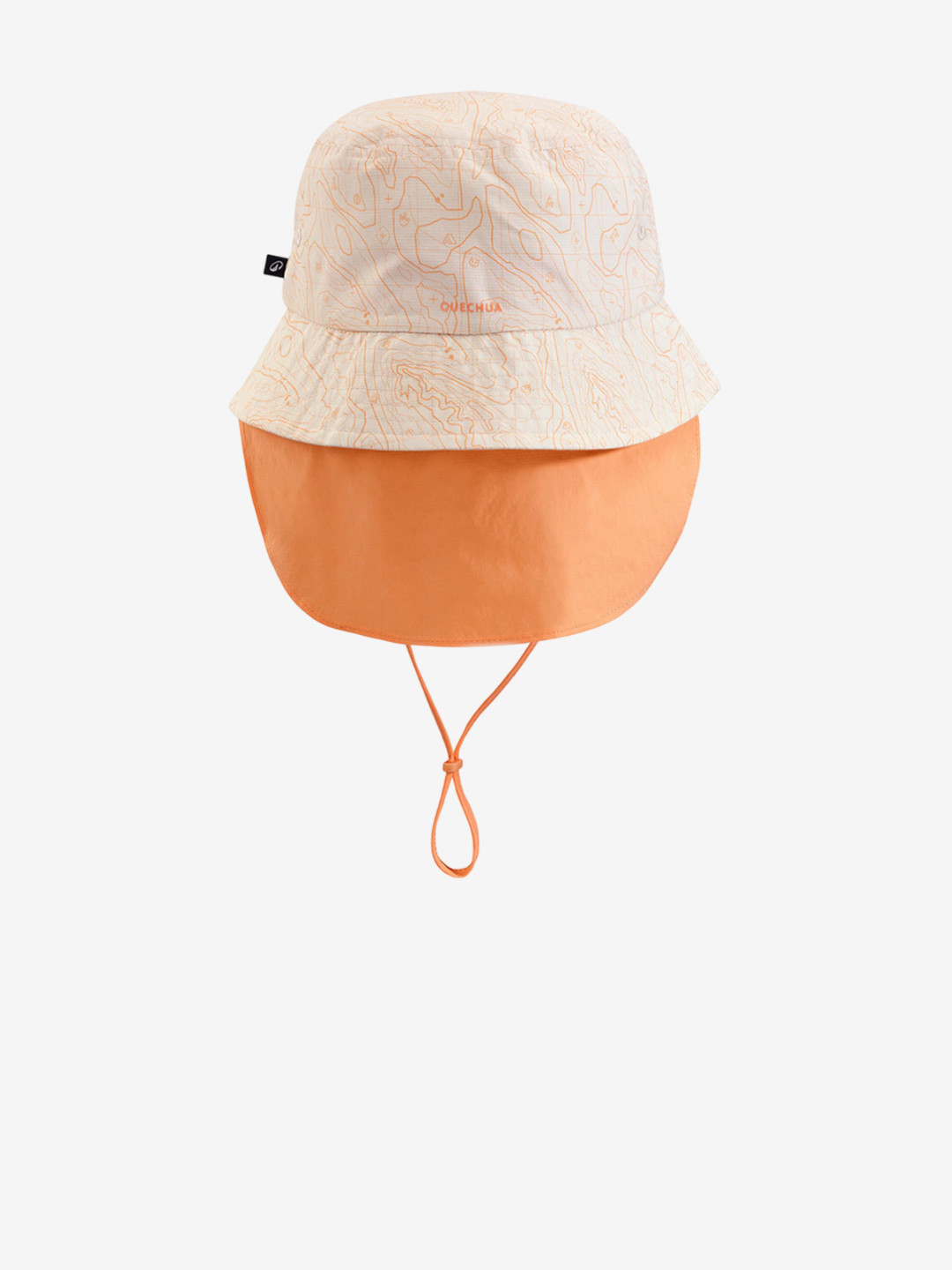 Decathlon QUECHUA - Boys Beige Embroidered Sun Hat